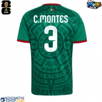 Moški Nogometni dresi Mehika Cesar Montes #3 Domači SP 2026 Kratek Rokav